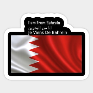 I am From Bahrain Sticker